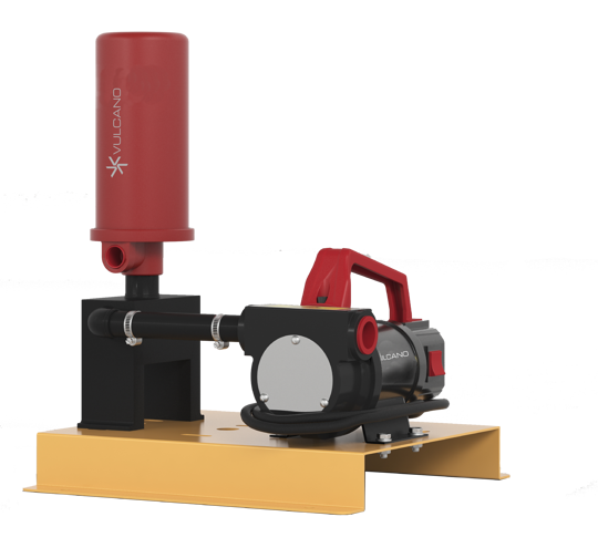 Imagen de ELECTROBOMBA 12V PARA DIESEL CON BASE Y FILTRO
