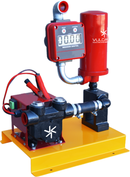 Imagen de ELECTROBOMBA 12V PARA DIESEL CON BASE, FILTRO Y CUENTA LITROS