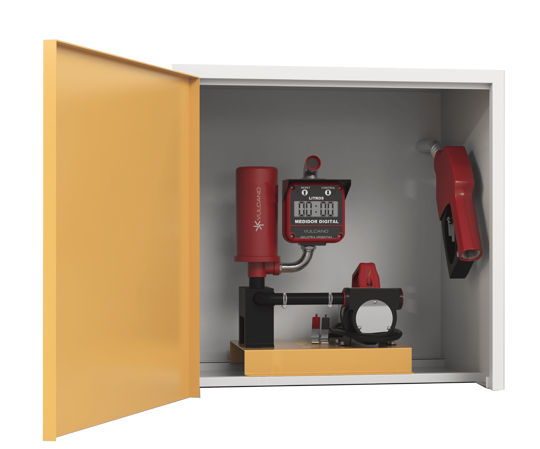 Imagen de ELECTROBOMBA 12V PARA DIESEL, CON GABINETE, FILTRO Y CUENTA LITROS