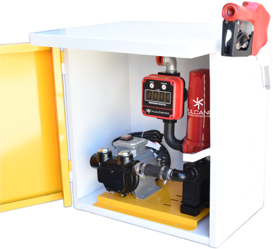 Imagen de ELECTROBOMBA 220V PARA DIESEL CON GABINETE, FILTRO Y CUENTA LITROS
